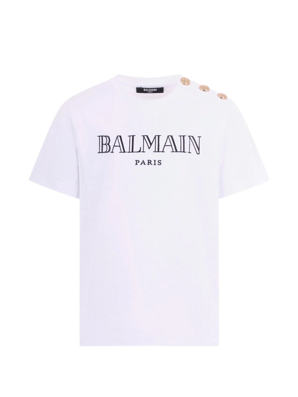 T-shirt with buttons