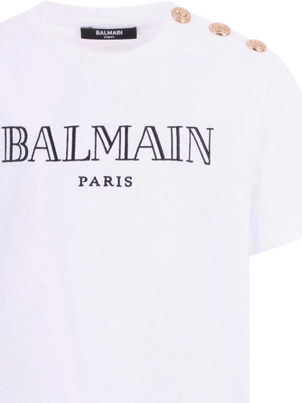 T-shirt with buttons
