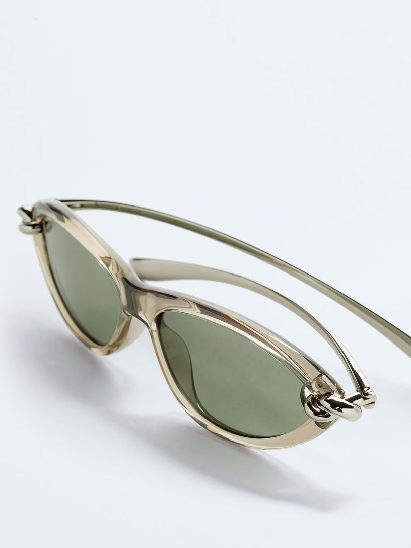 Knot Cat Eye Sunglasses