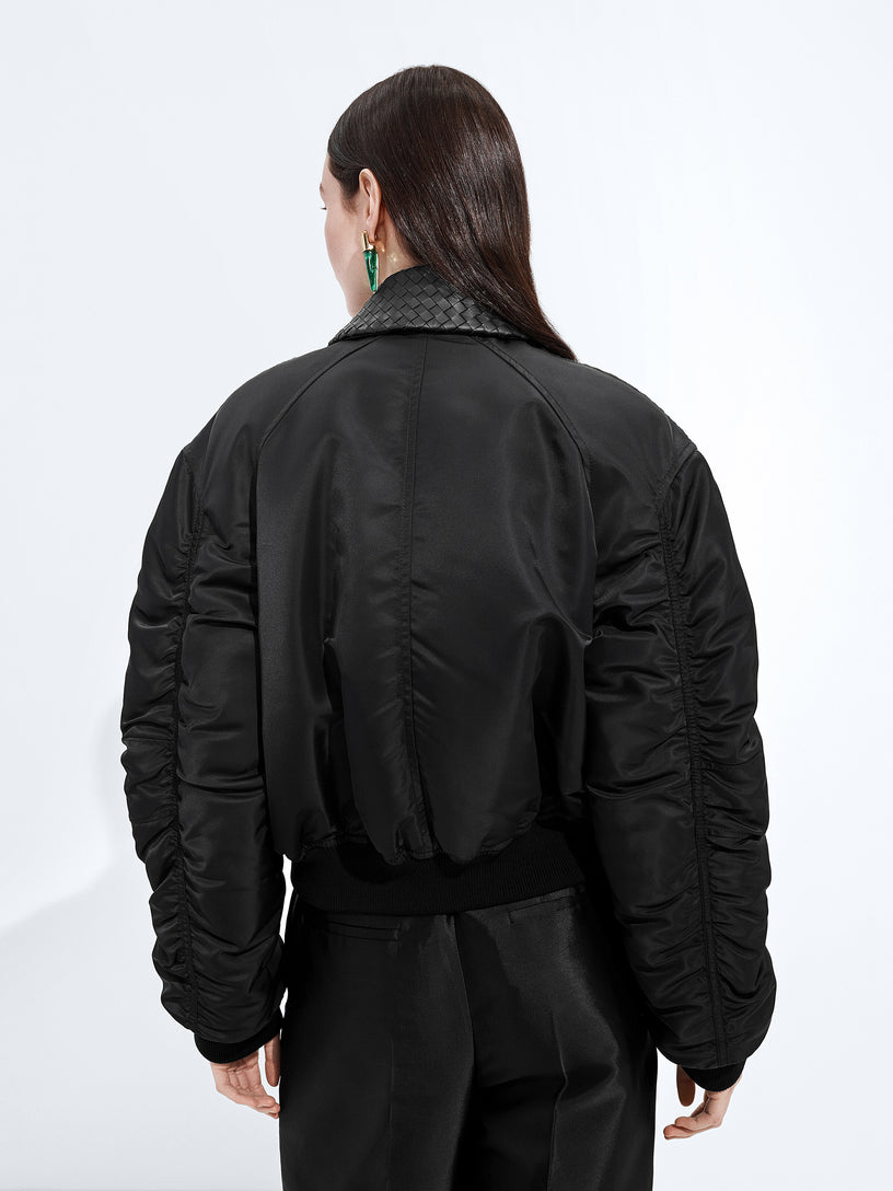 Bomber imbottito in nylon