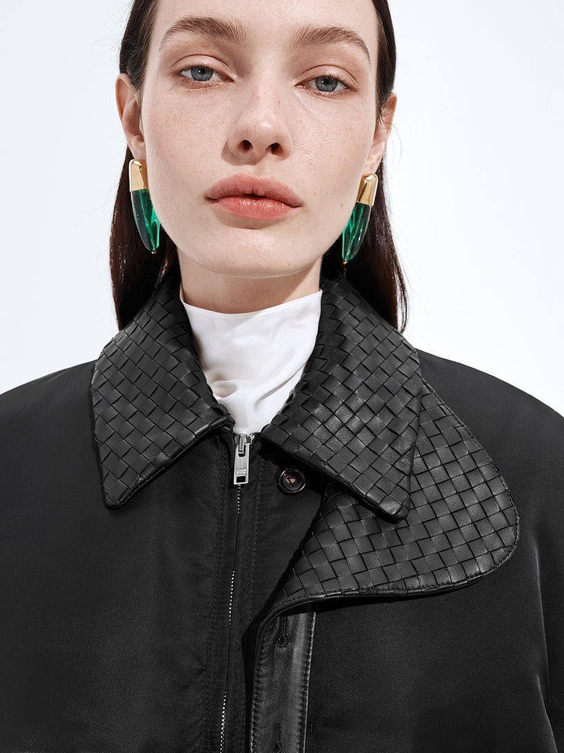 Bomber imbottito in nylon