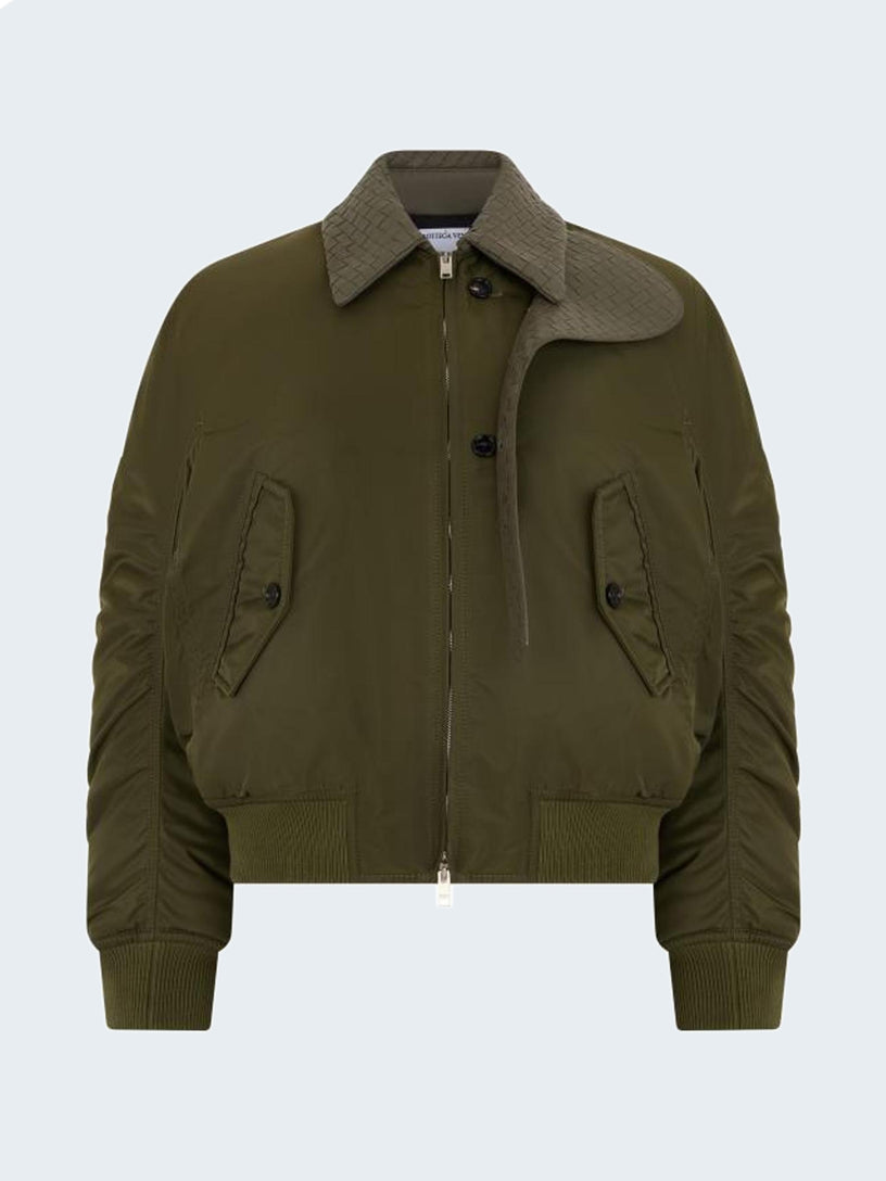 Bomber imbottito in nylon