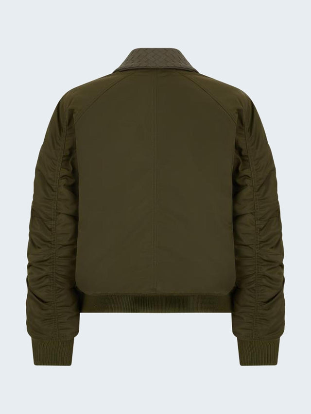 Bomber imbottito in nylon