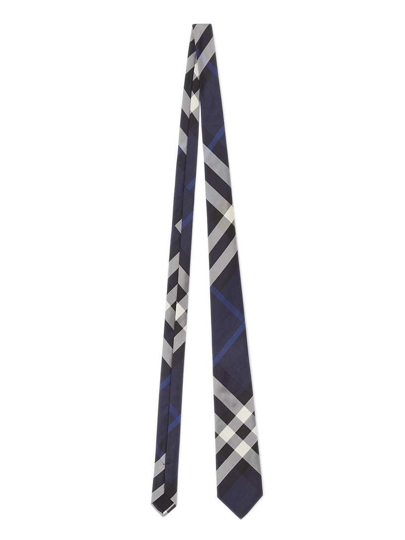 Check Silk Tie