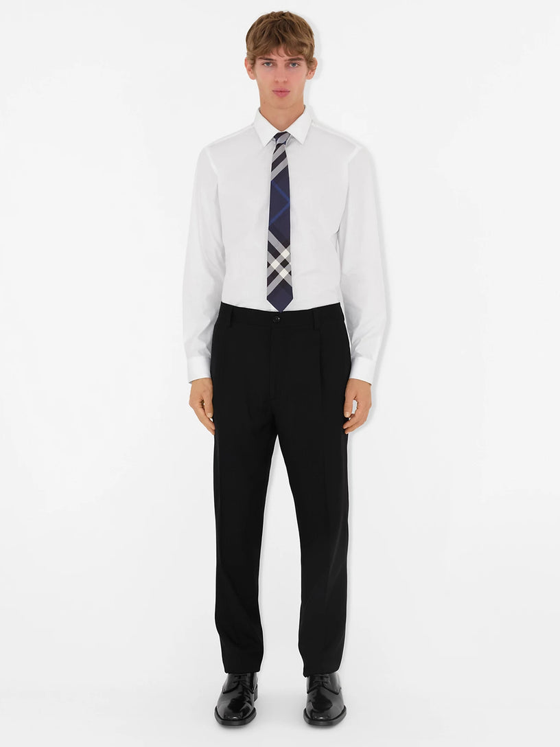Check Silk Tie