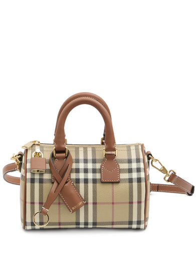 Mini Check Bowling Bag