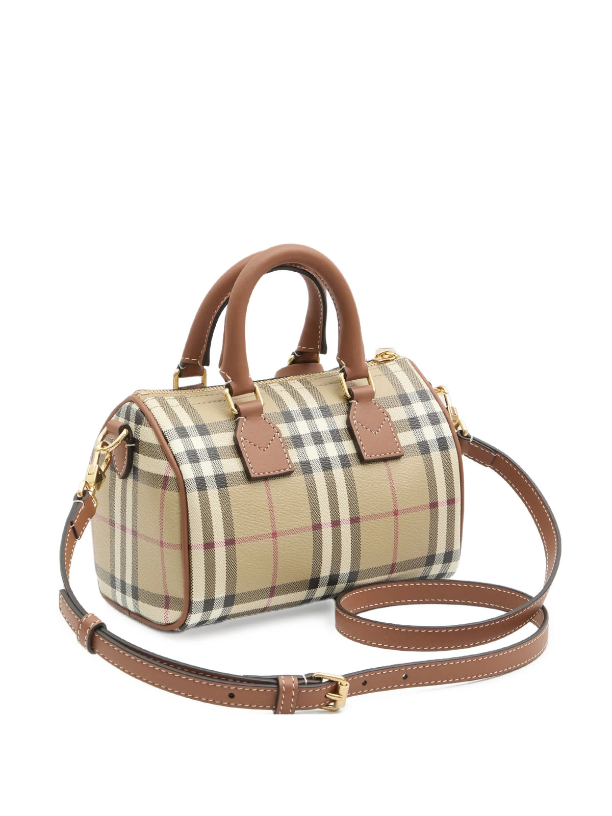 Mini Check Bowling Bag