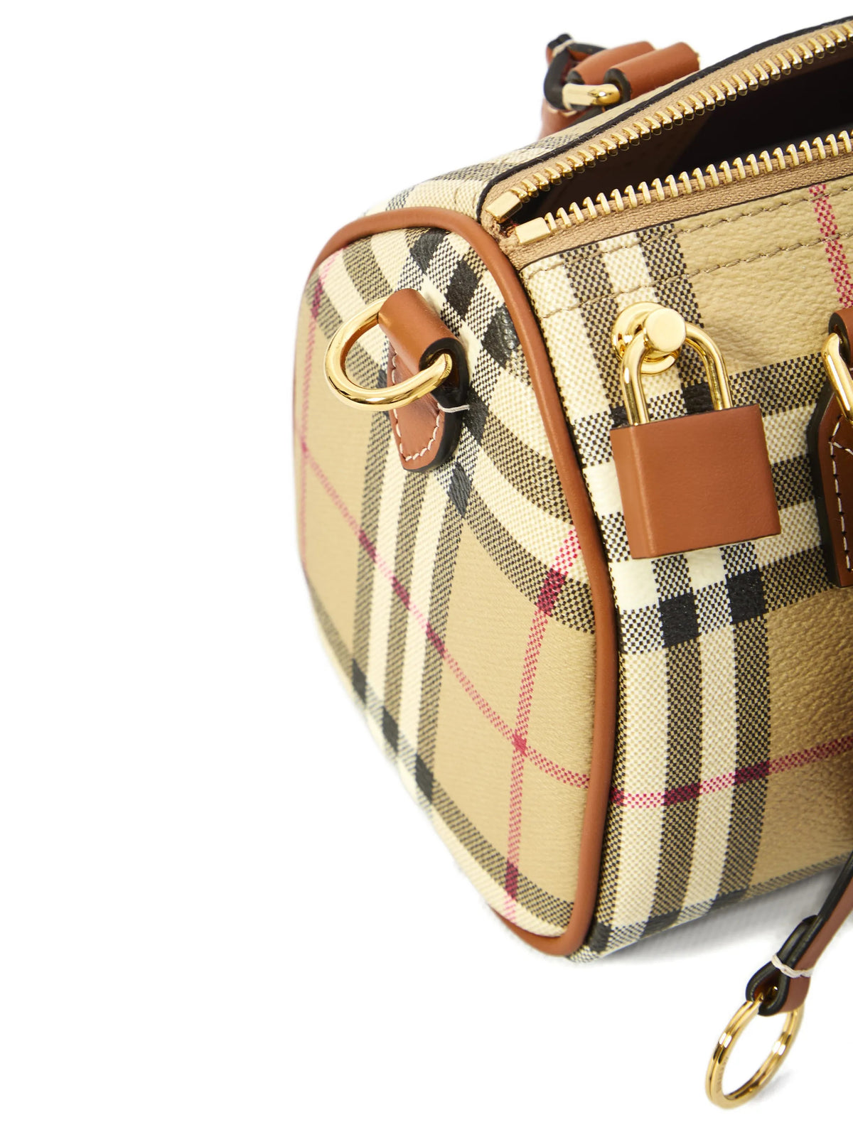 Mini Check Bowling Bag