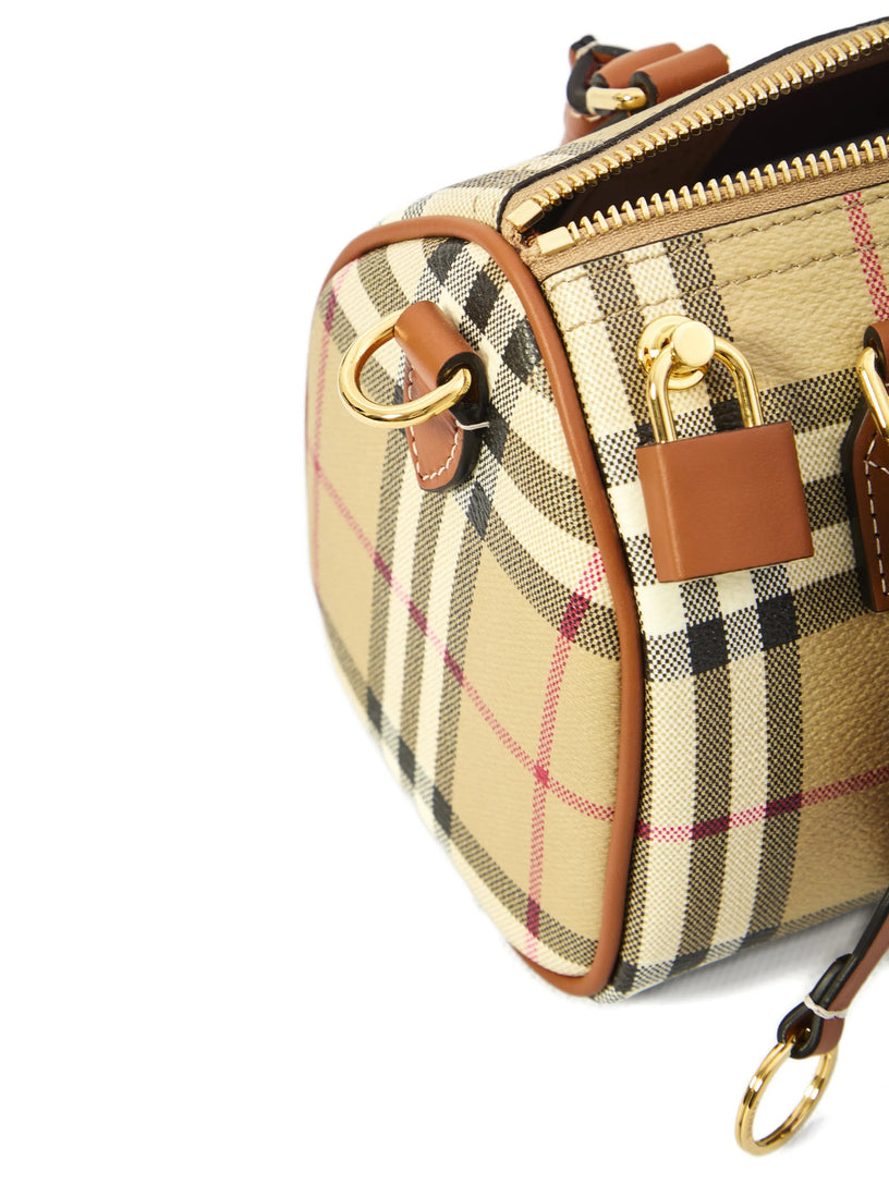 Mini Check Bowling Bag