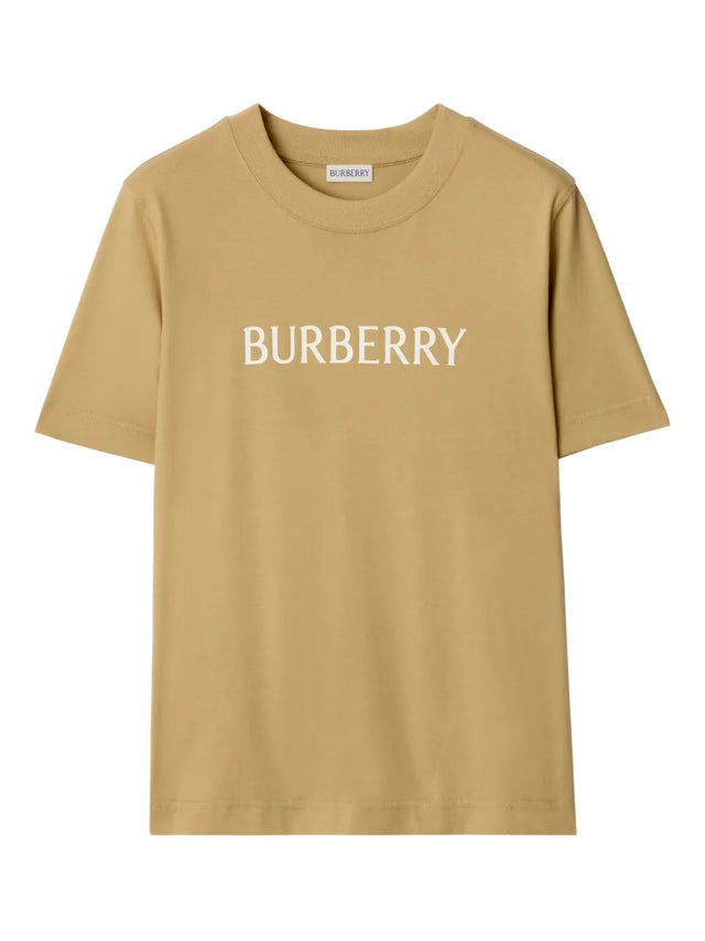 Cotton T-shirt with logo