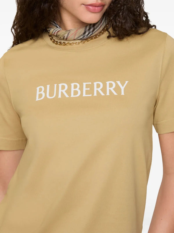 T-shirt in cotone con logo