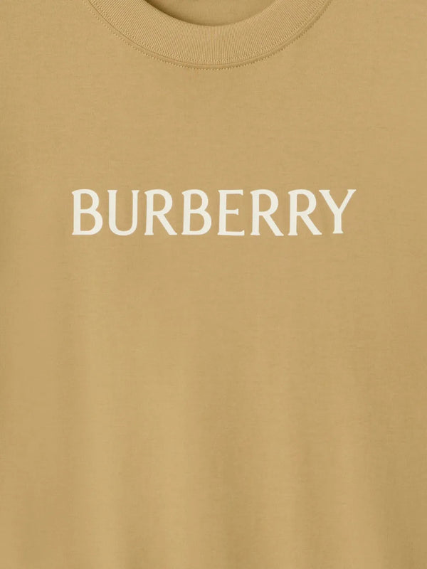 T-shirt in cotone con logo