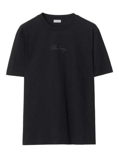Check Cursive Logo T-shirt