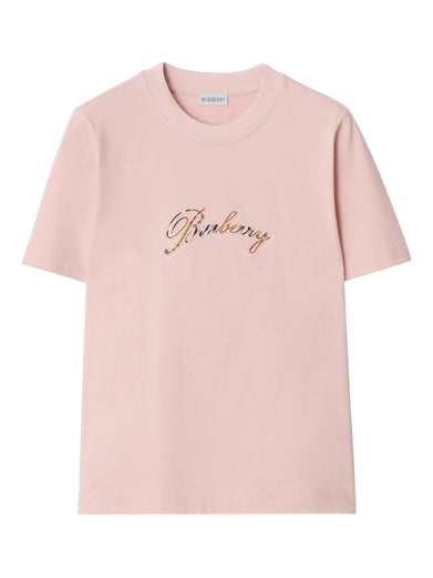 T-shirt with Check cursive logo