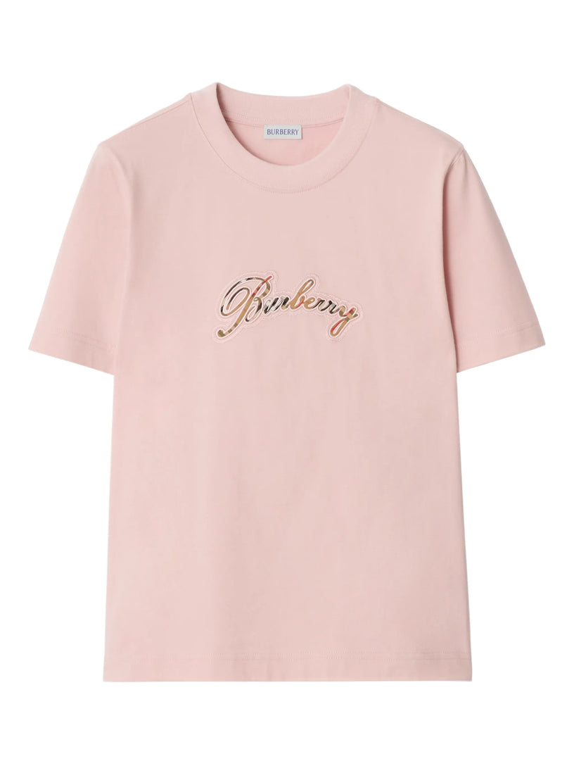 T-shirt with Check cursive logo