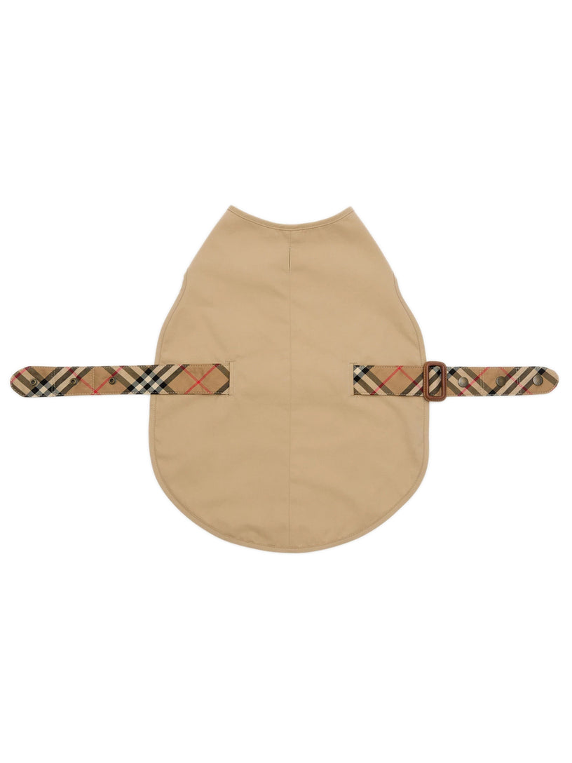 Gabardine dog coat