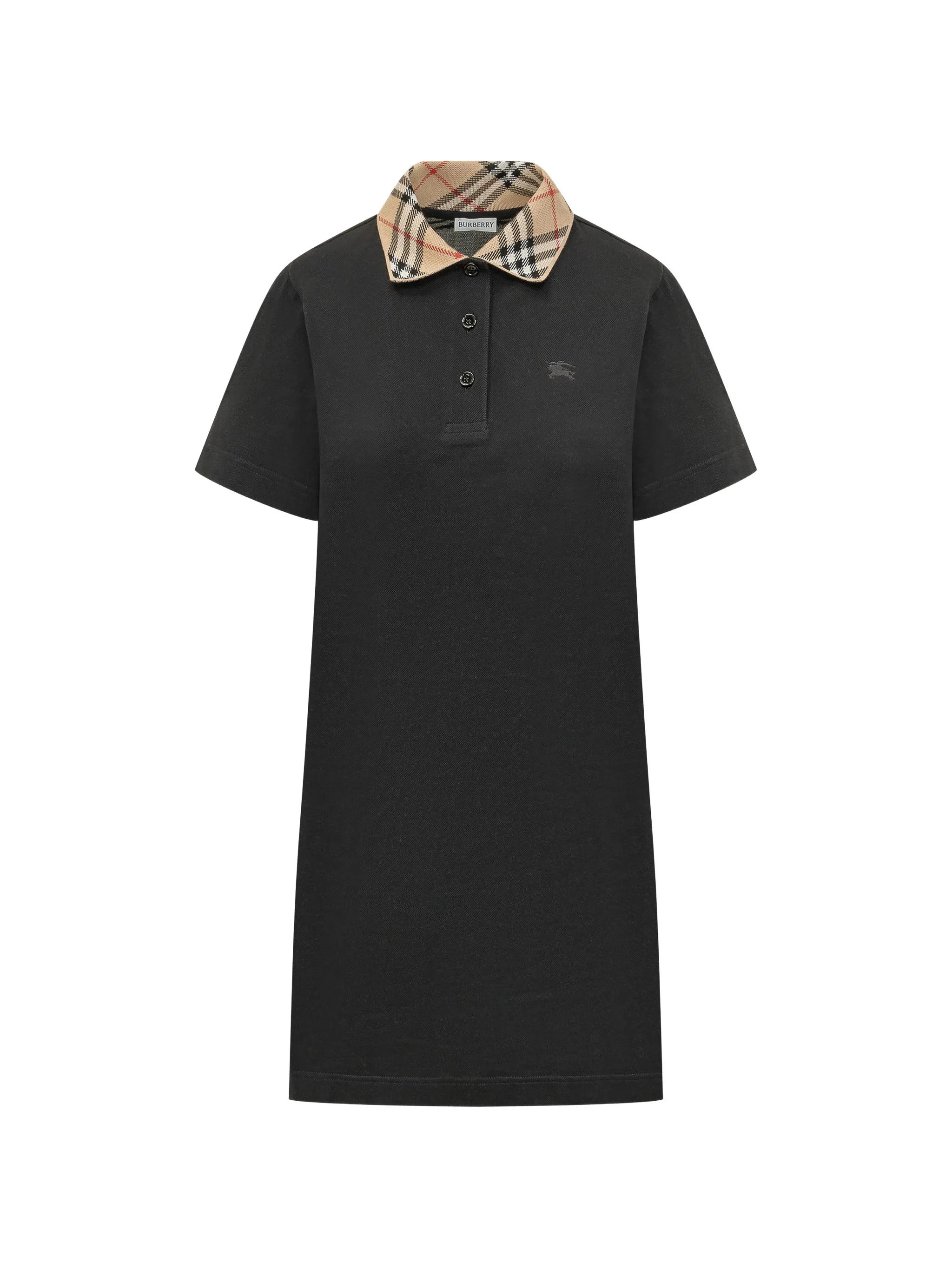m-kun.19 BURBERRY ブラック チェック切替 ポロシャツ 正規品 希少デザイン】ブラックレーベルクレストブリッジ 切替 チェック ポロ