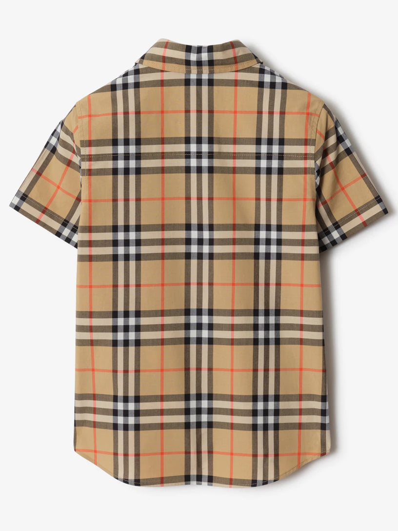Check cotton shirt