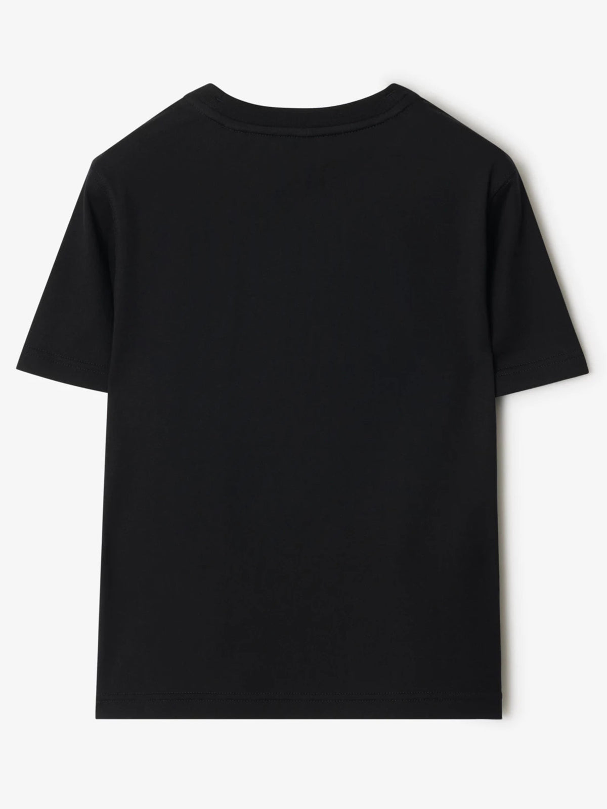 Check cotton T-shirt with EKD
