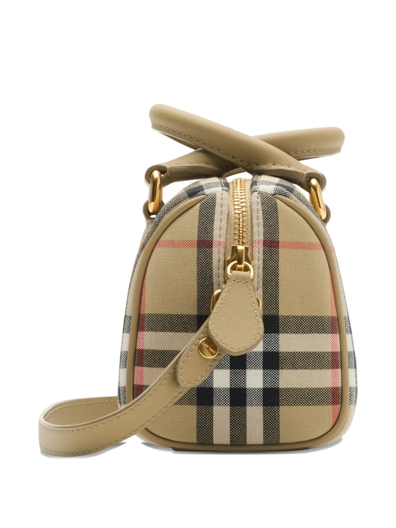 Mini Check Bowling Bag