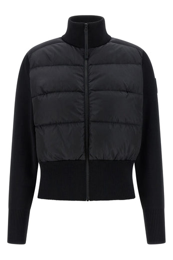 HyBridge® Wide Quilt Knit Jacket Tonal Disc