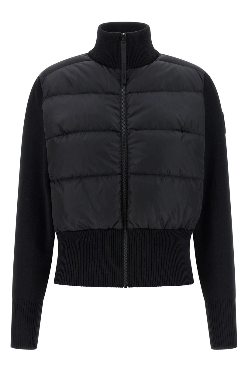 HyBridge® Wide Quilt Knit Jacket Tonal Disc