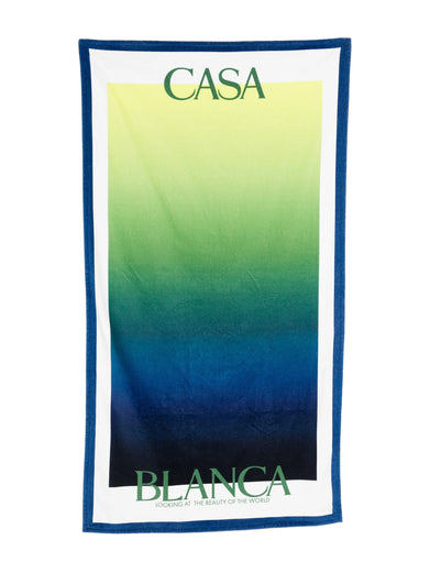 Gradient beach towel