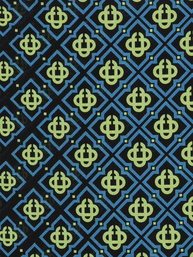 Monogram-print pareo