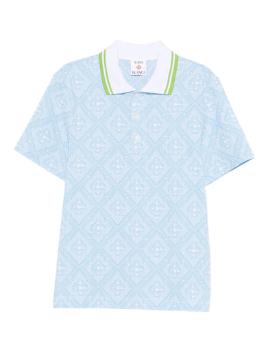 Jacquard polo