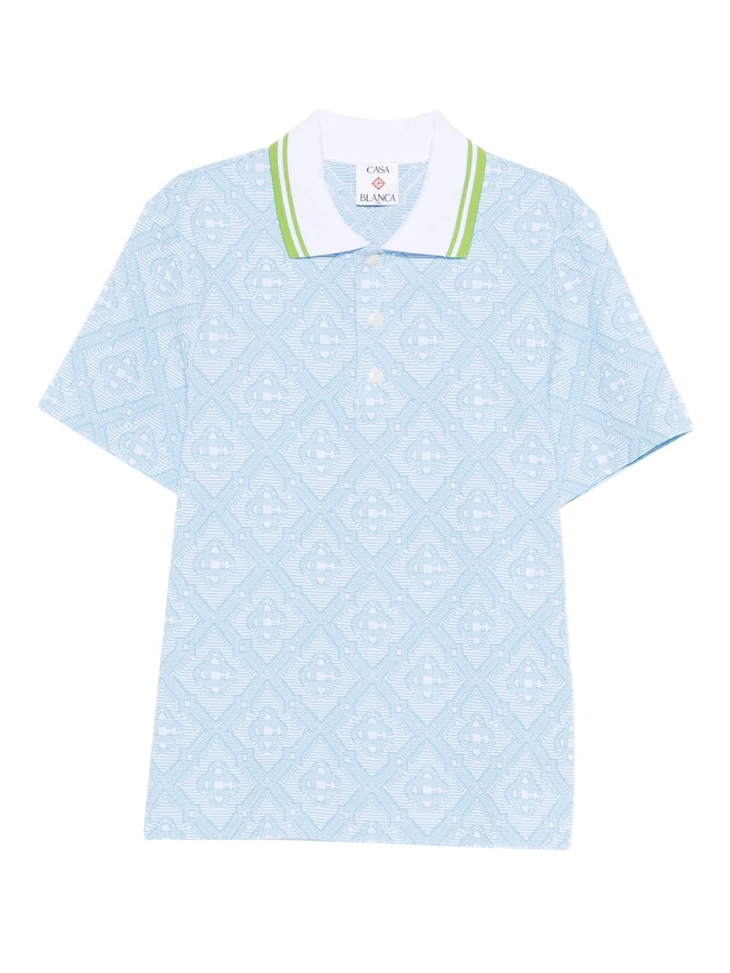 Jacquard polo