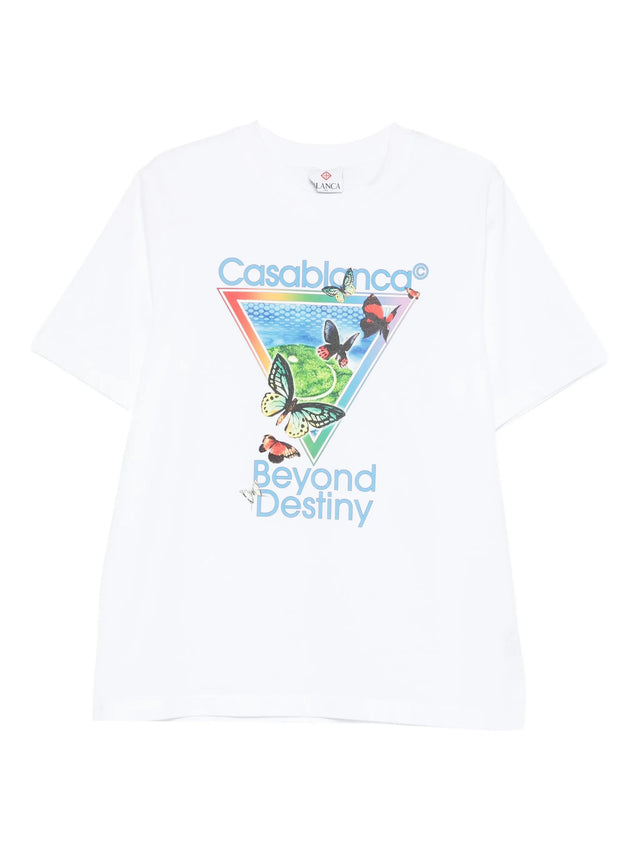 Graphic cotton T-shirt