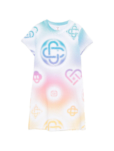 Halftone Logo T-Shirt Dress