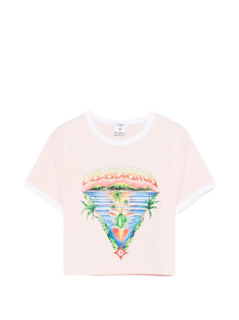 Innocence triangle baby tee