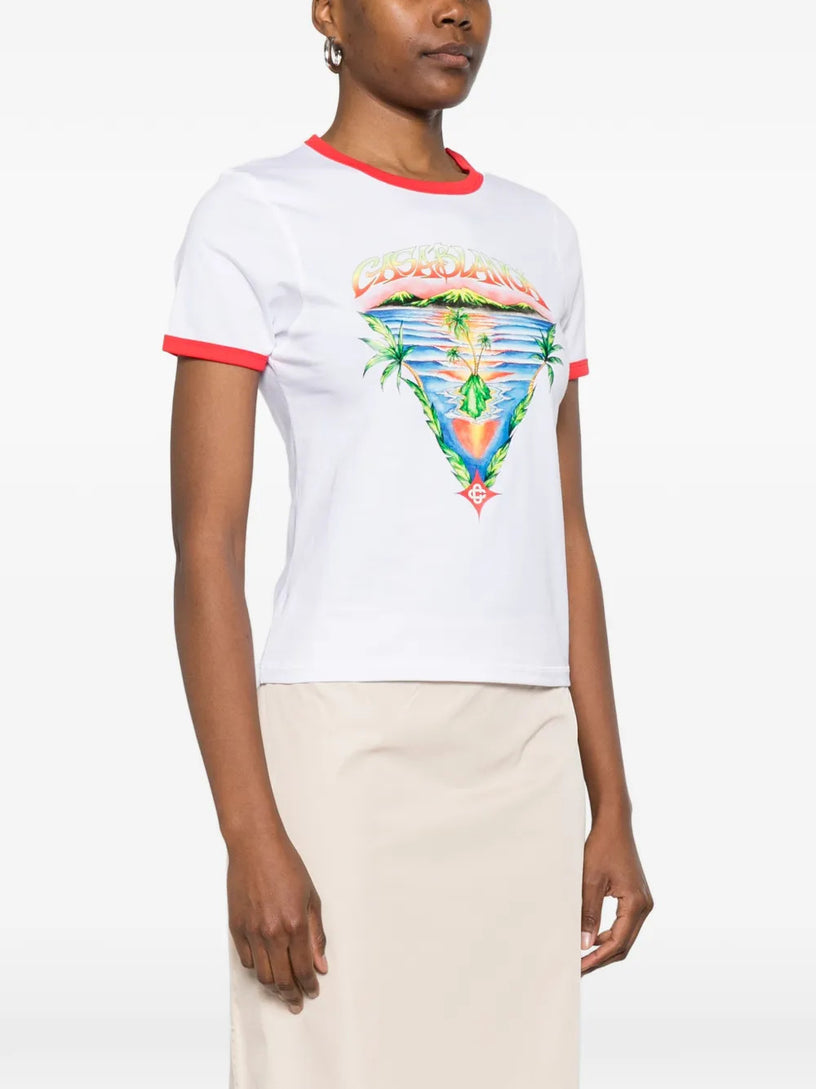 T-shirt Beyond Destiny Longline Ringer