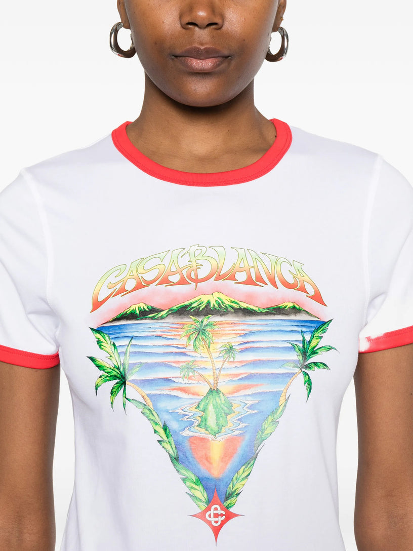 T-shirt Beyond Destiny Longline Ringer