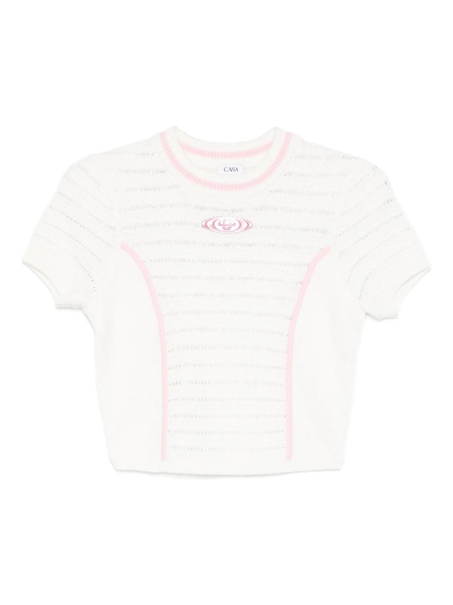 Trim knit top