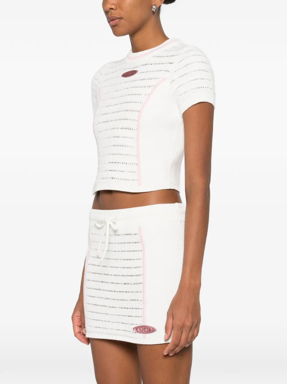 Trim knit top