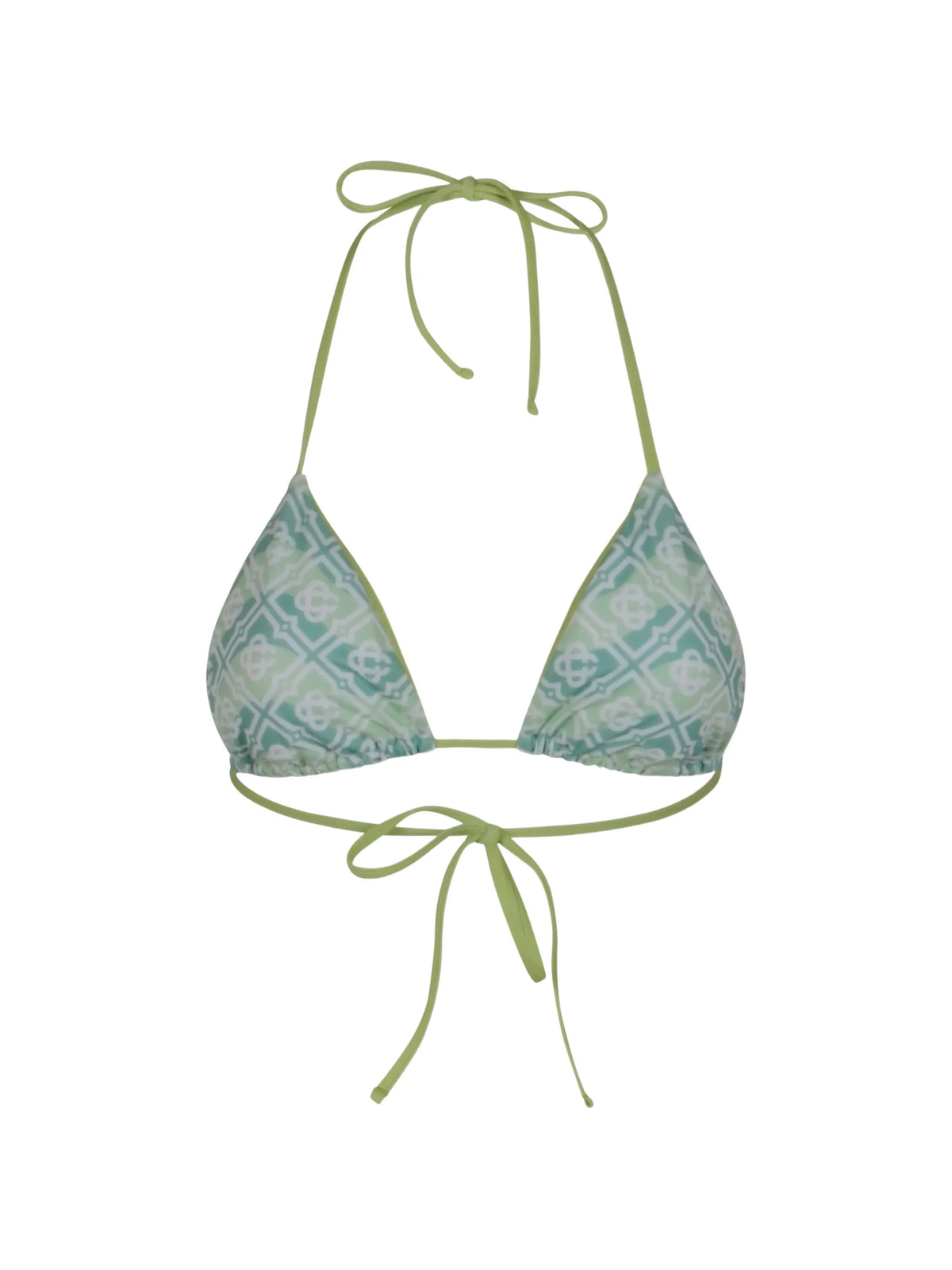 Monogram bikini top