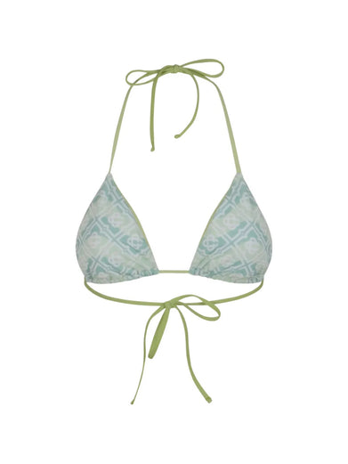 Monogram bikini top
