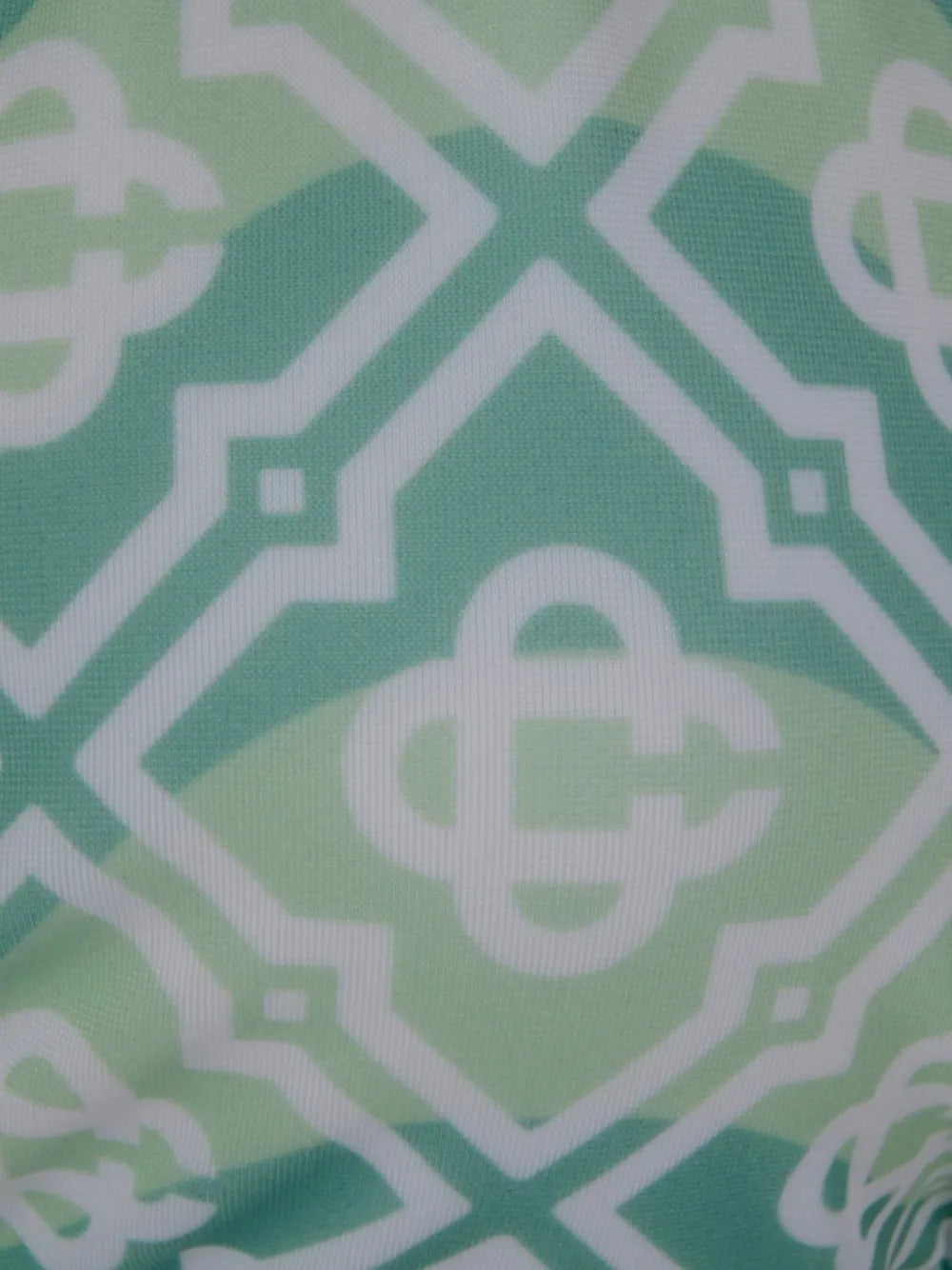 Monogram bikini top