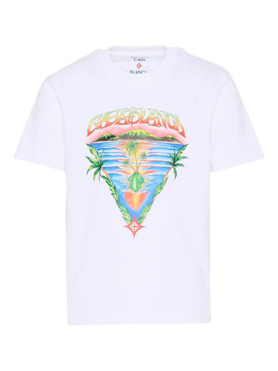Short-sleeve graphic-print T-shirt