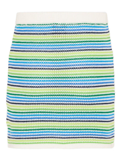 Cotton stripe skirt