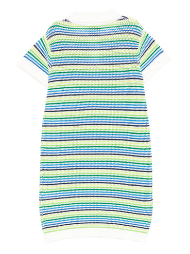 Striped polo dress