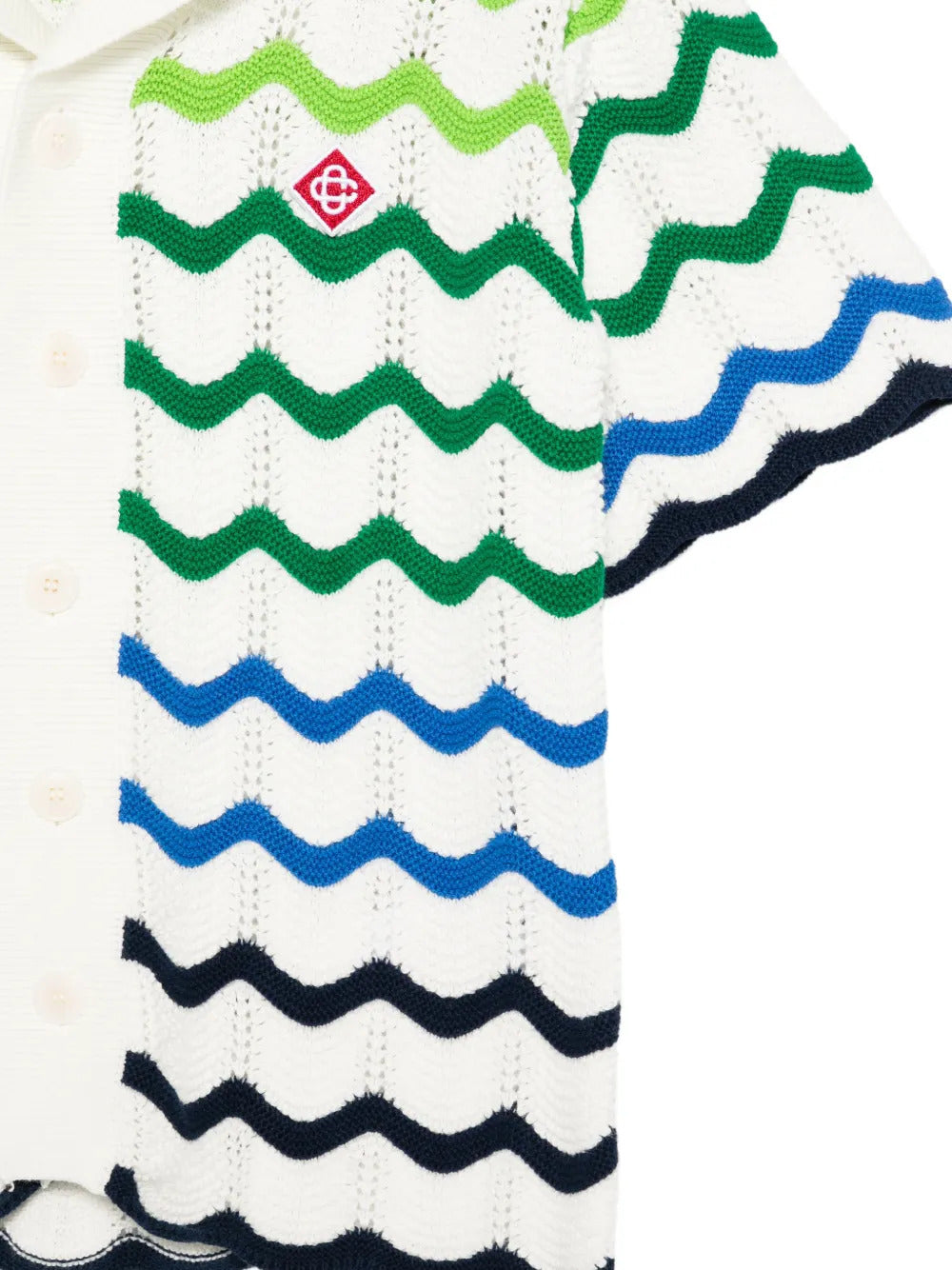 Gradient-wave shirt