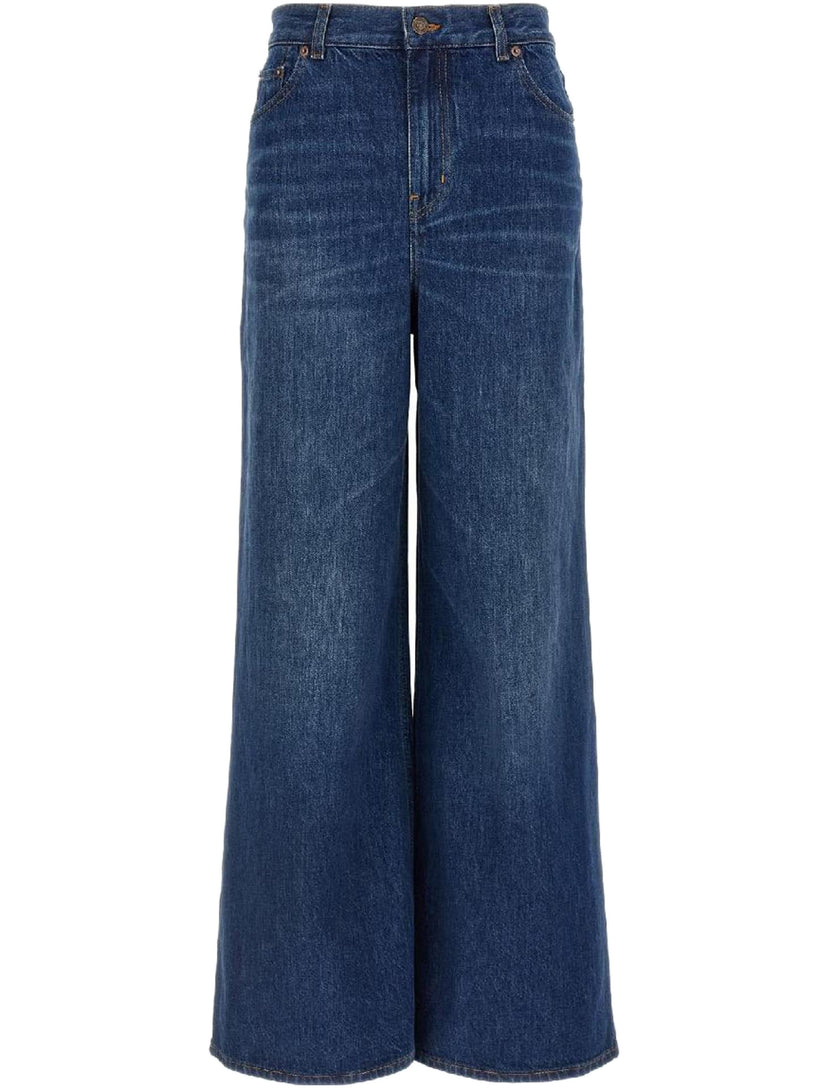 Wide leg jeans