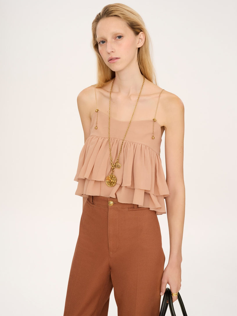 Ruffled top