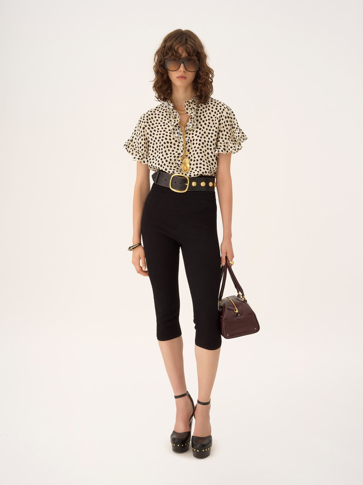 Ruffled top