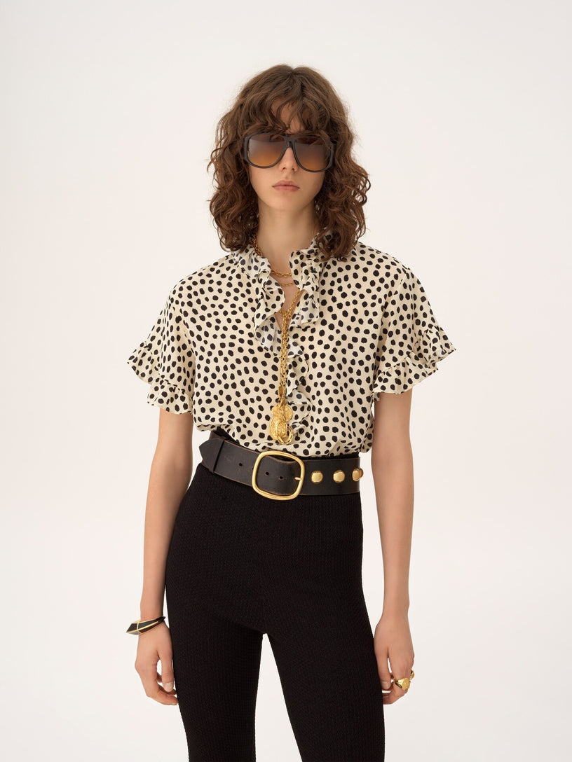 Ruffled top