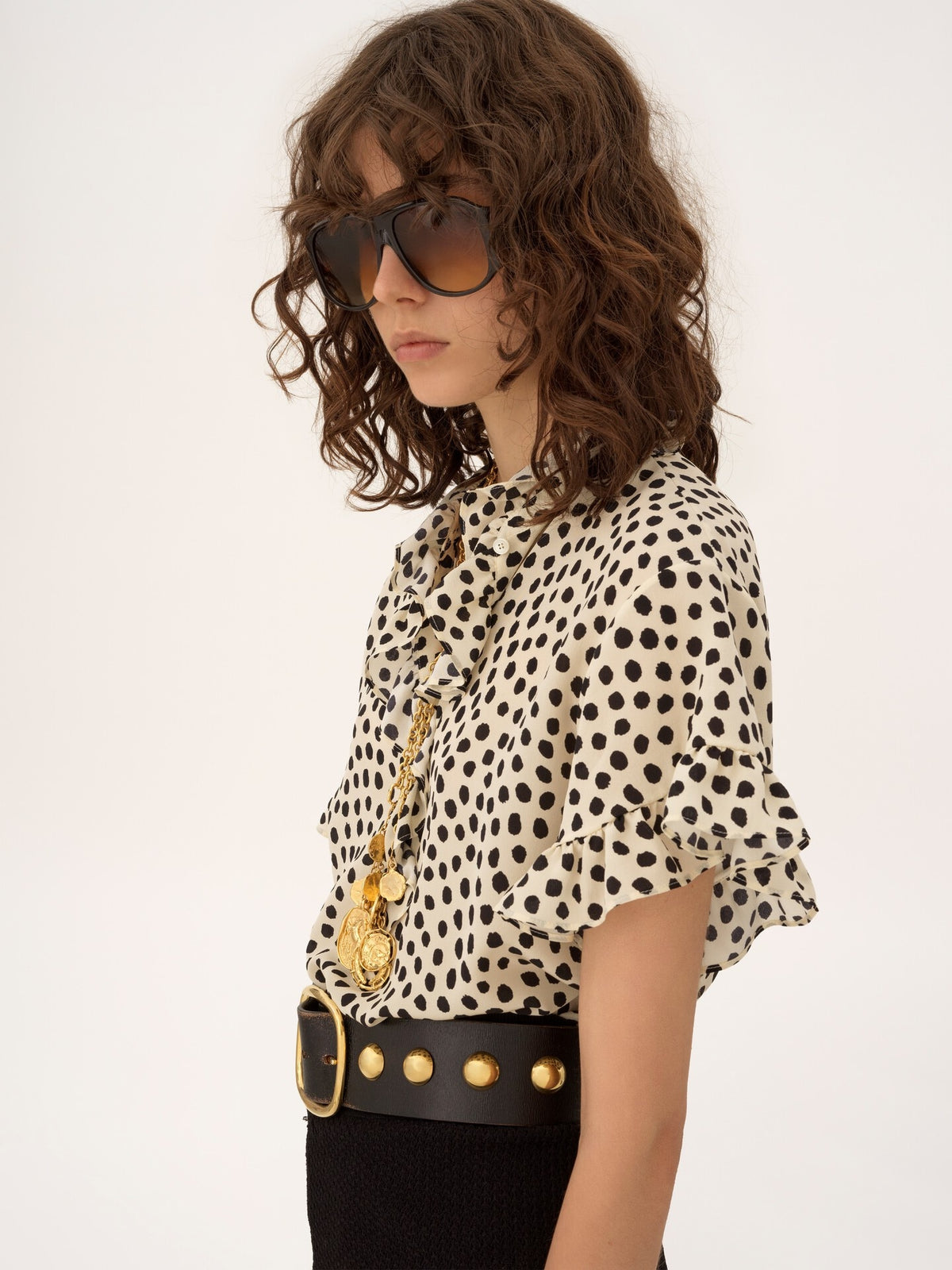 Ruffled top