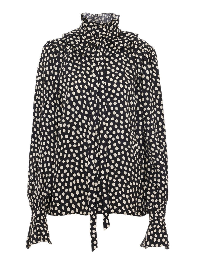 Ruffled blouse